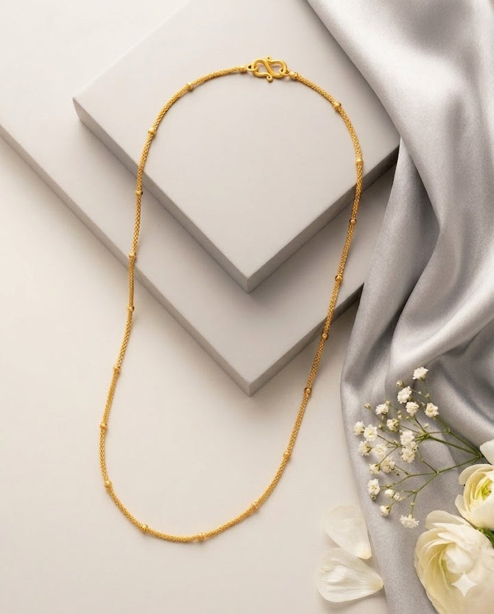Sunehri Rekha Dual Tone Daily Wear Chain for Women