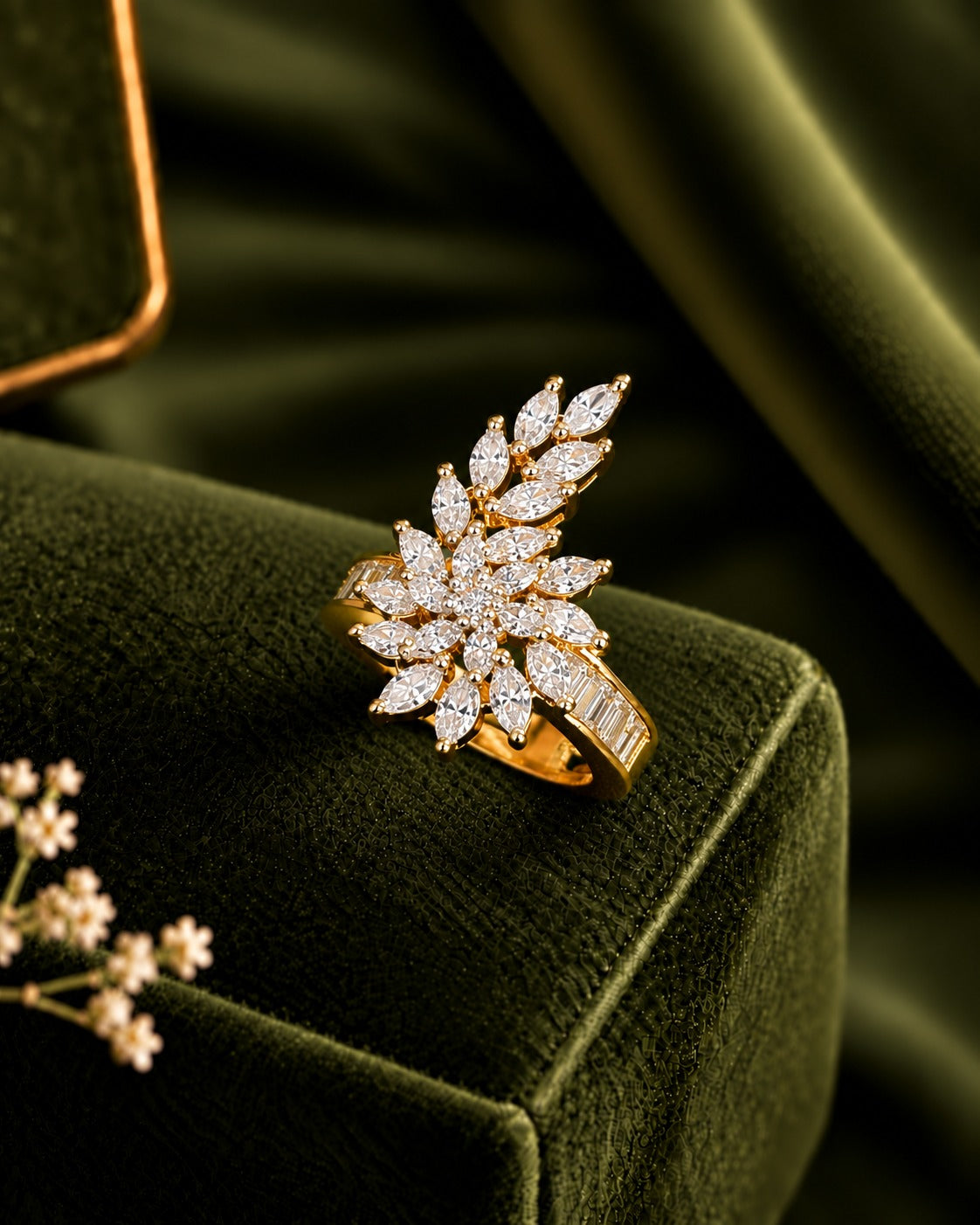 Sylvara Bloom Adjustable Ring