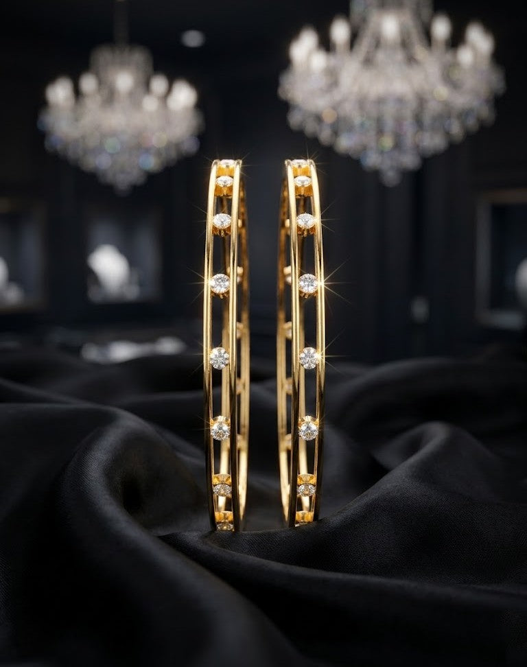 Aabha Diamond Bangles