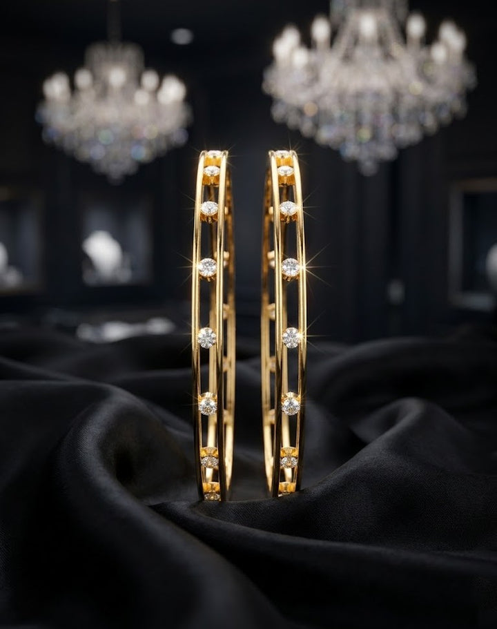 Aabha Diamond Bangles