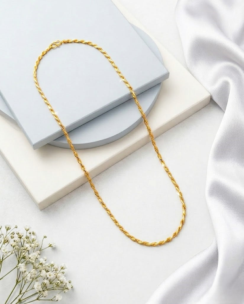 Premium Twist Daily Wear Chain for Women