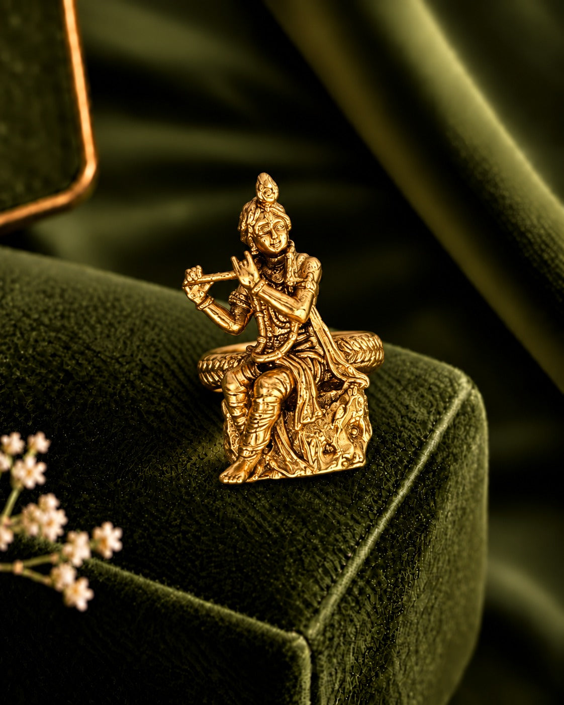 Murli Krishna Heritage Adjustable Ring