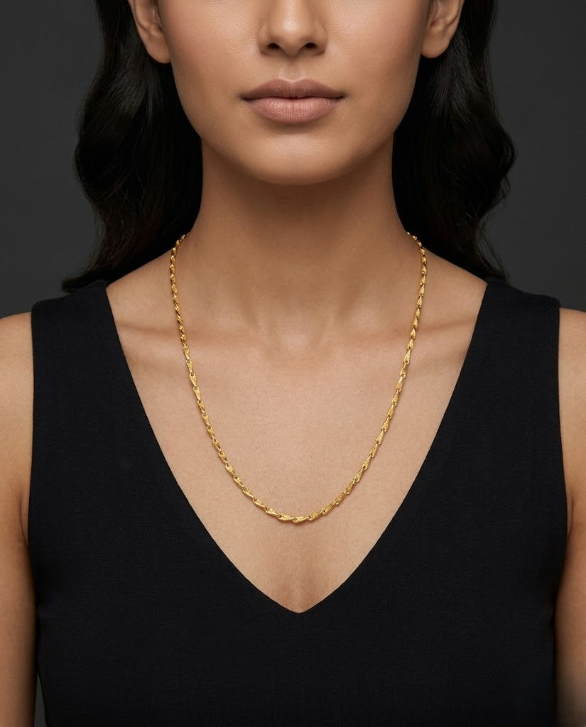 Premium Twist Daily Wear Chain for Women