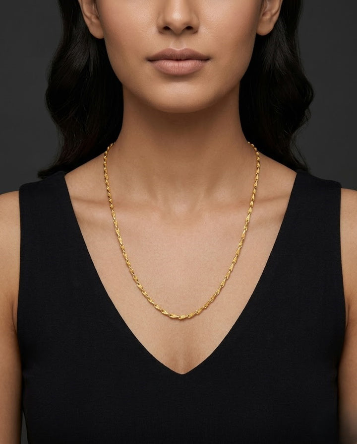 Premium Twist Daily Wear Chain for Women