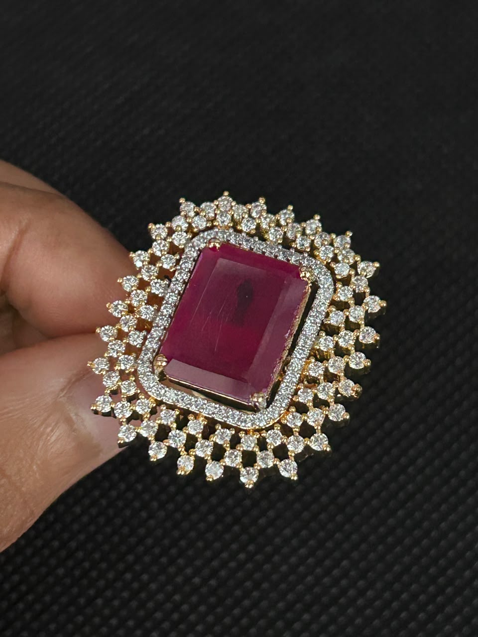 Aurelia Royale Adjustable Statement Ring