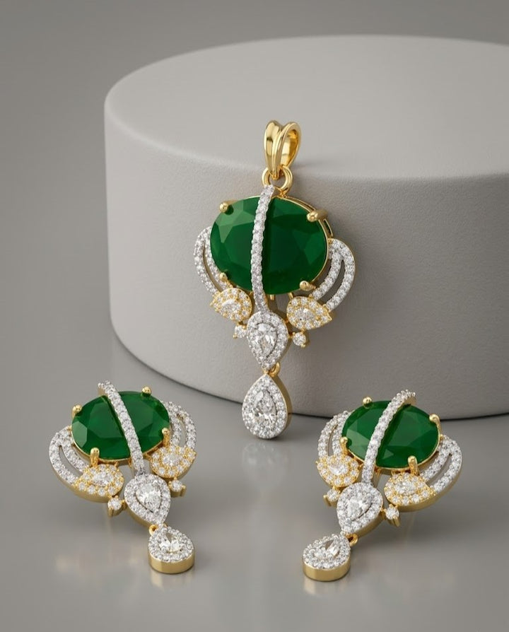 Raktima Noor Pendant Set