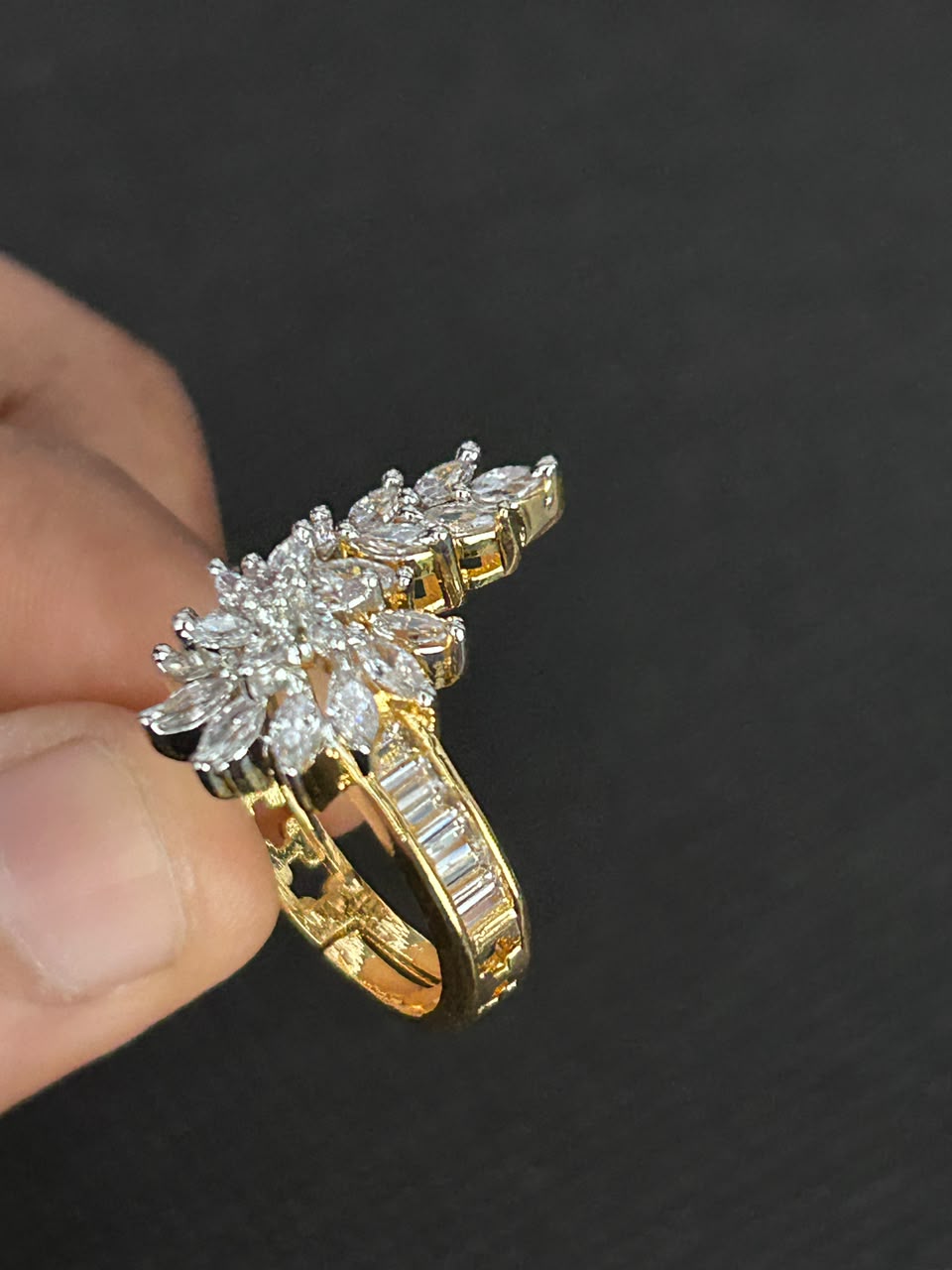 Sylvara Bloom Adjustable Ring