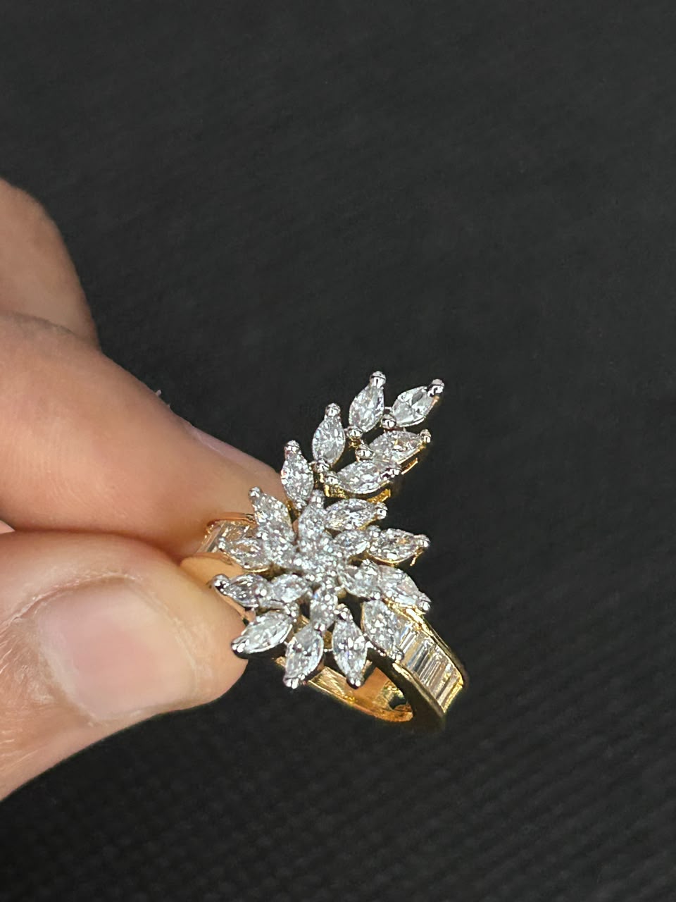 Sylvara Bloom Adjustable Ring
