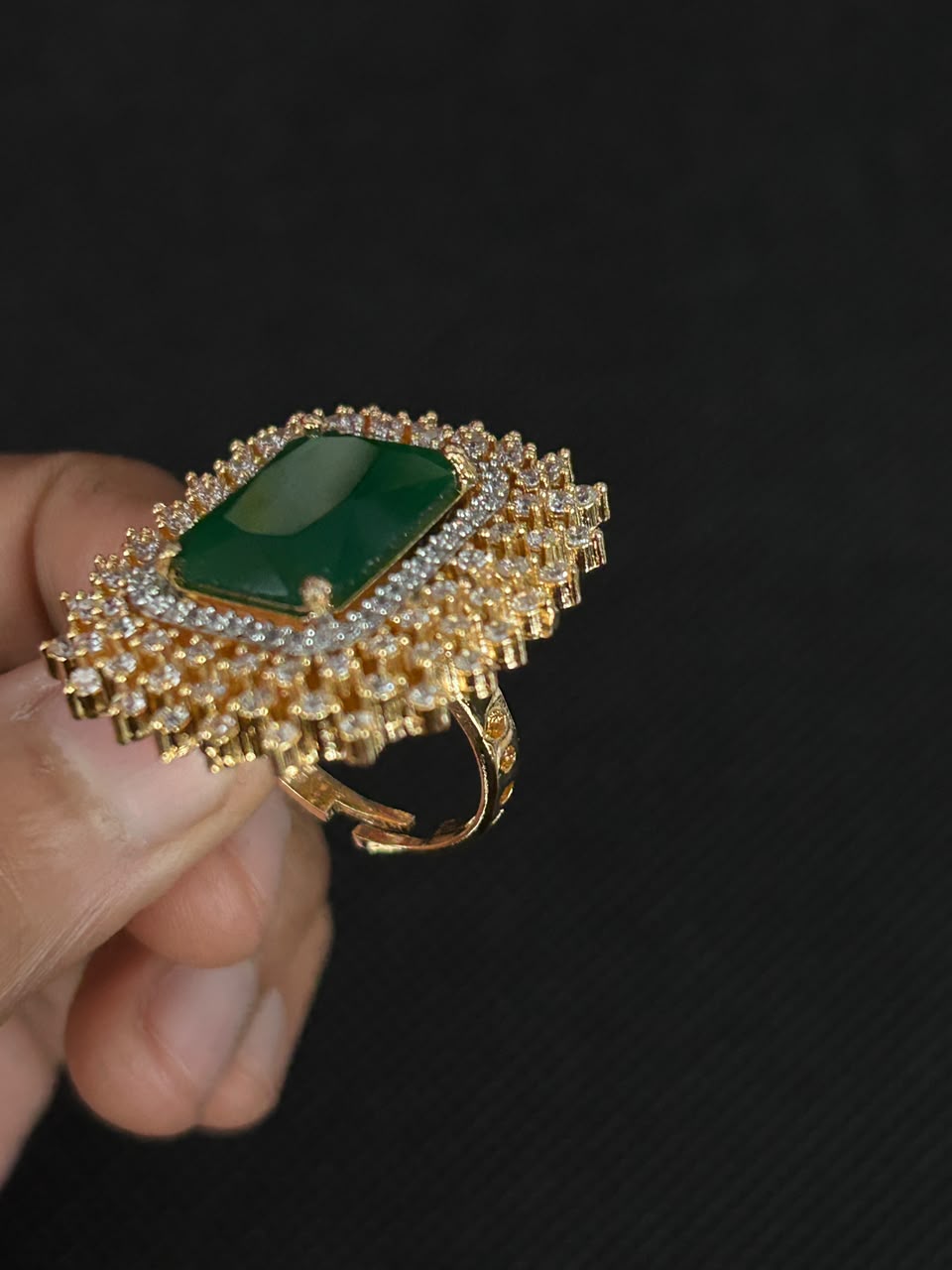 Aurelia Royale Adjustable Statement Ring