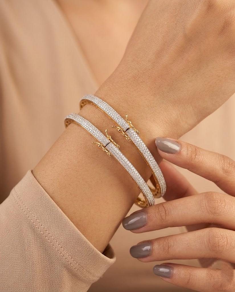 Chandrika Sparkle Openable Bangles