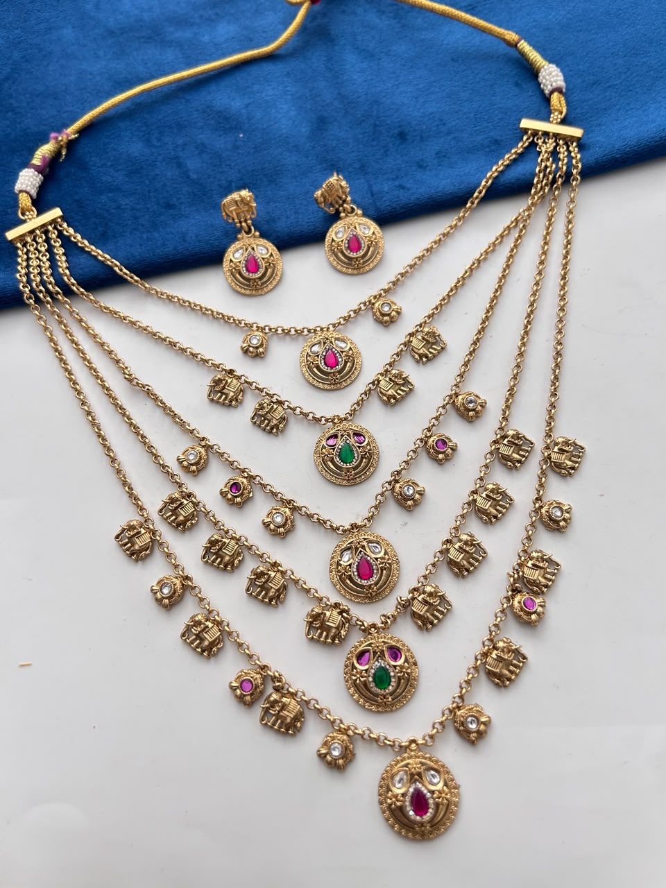 Royal Heritage Multi Layer Necklace Set