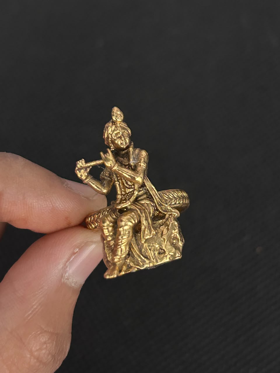 Murli Krishna Heritage Adjustable Ring