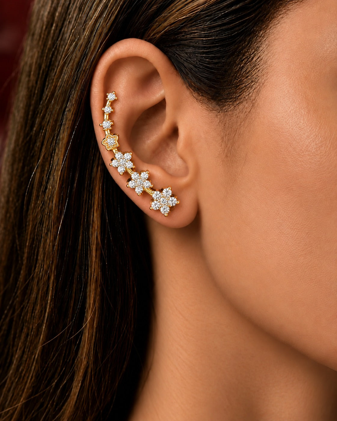 Starry Glow Ear Cuff