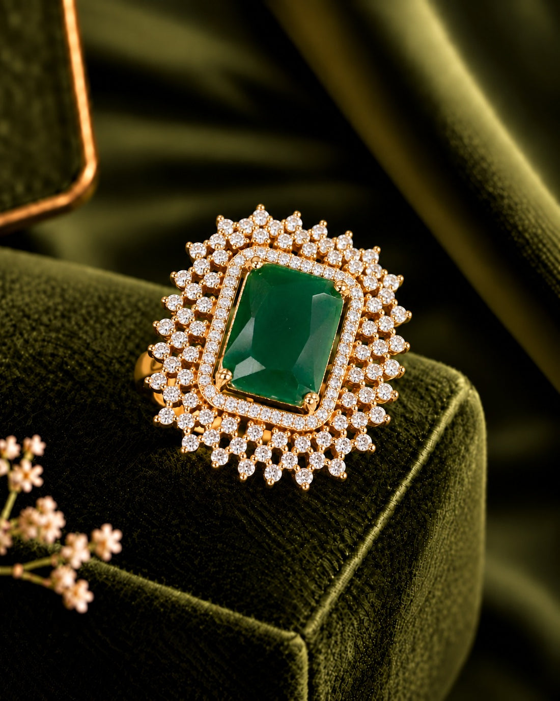 Aurelia Royale Adjustable Statement Ring