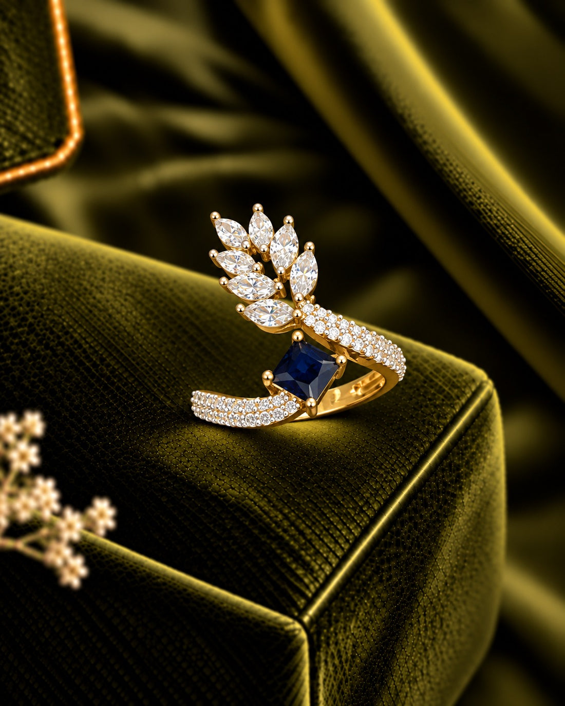 Vanya Vine Adjustable Ring