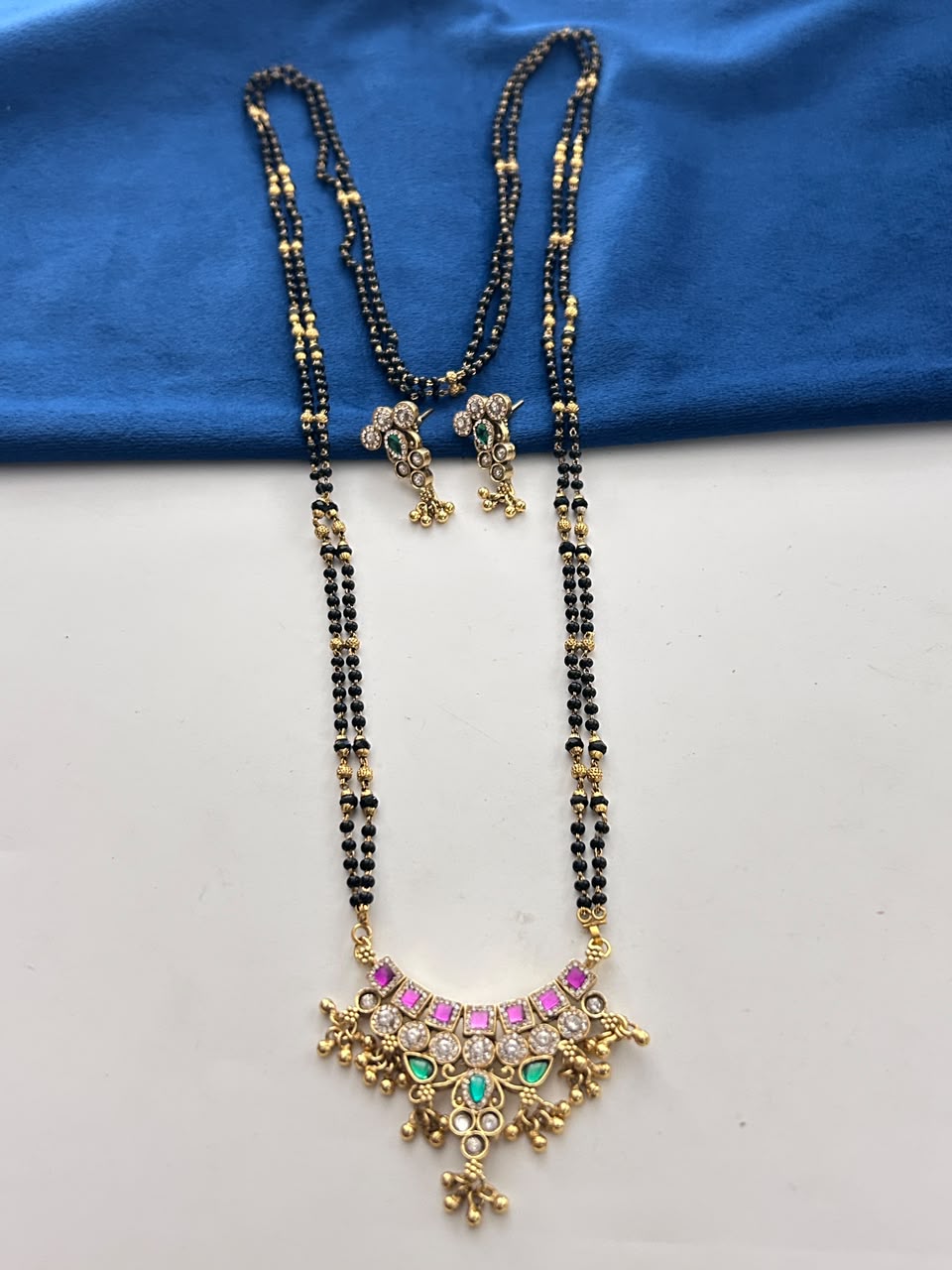 24 Inch Antique Rajwadi Mangalsutra Set