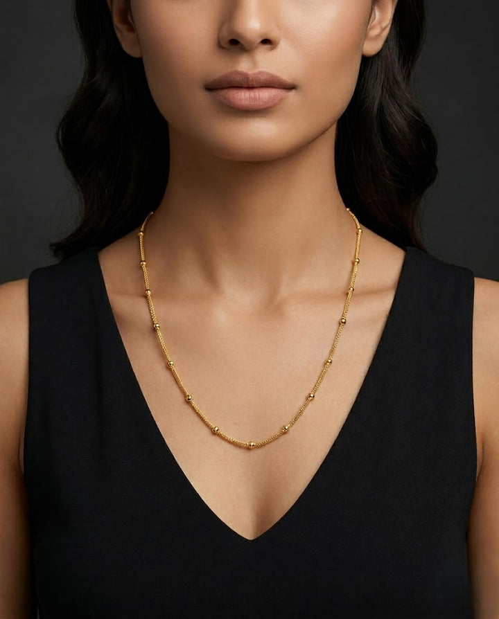 Sunehri Rekha Dual Tone Daily Wear Chain for Women