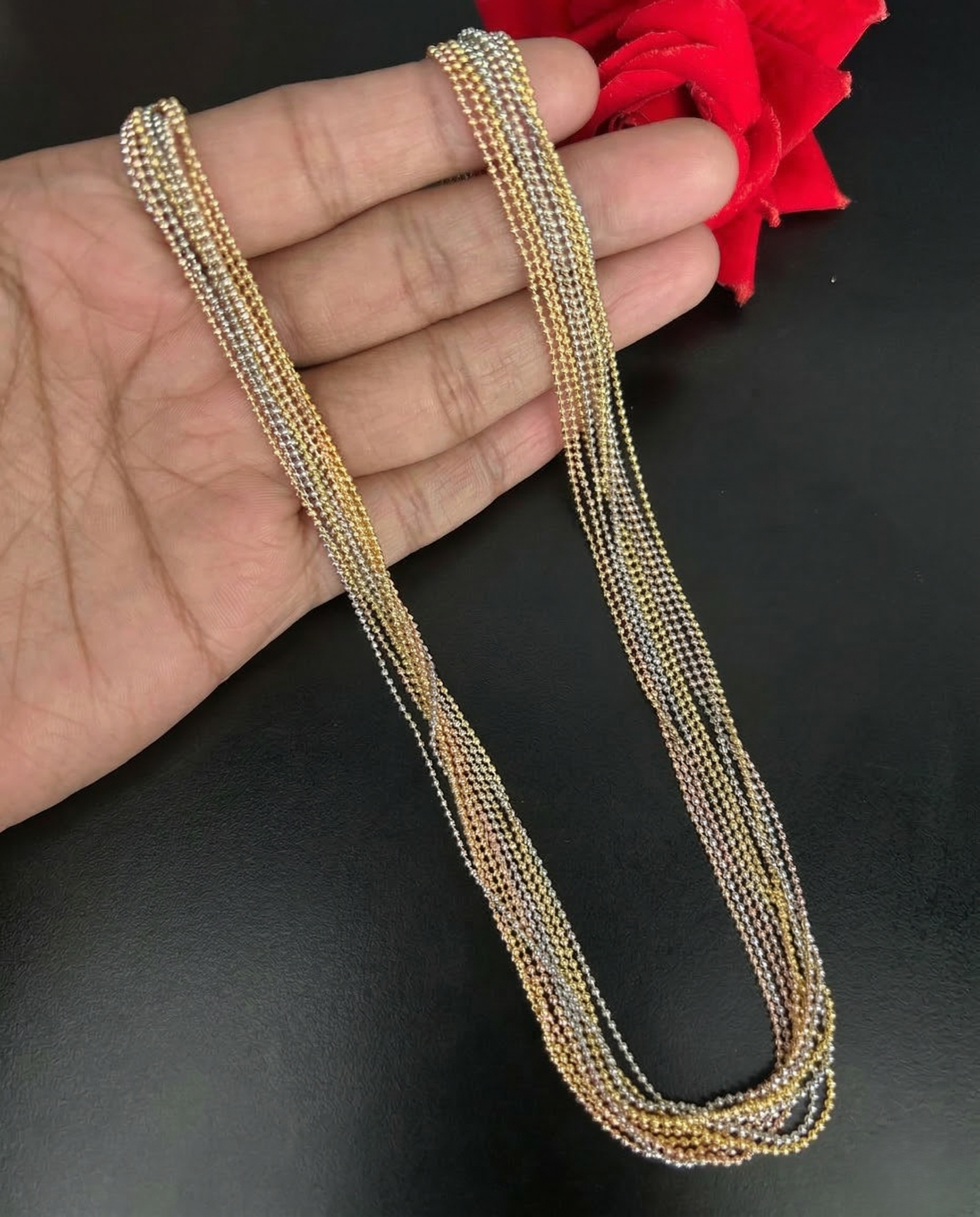 3 Tone Multi Line Chain