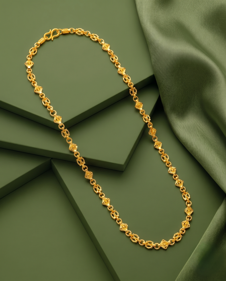 Varnika Luxe Designer Gold-Tone Chain