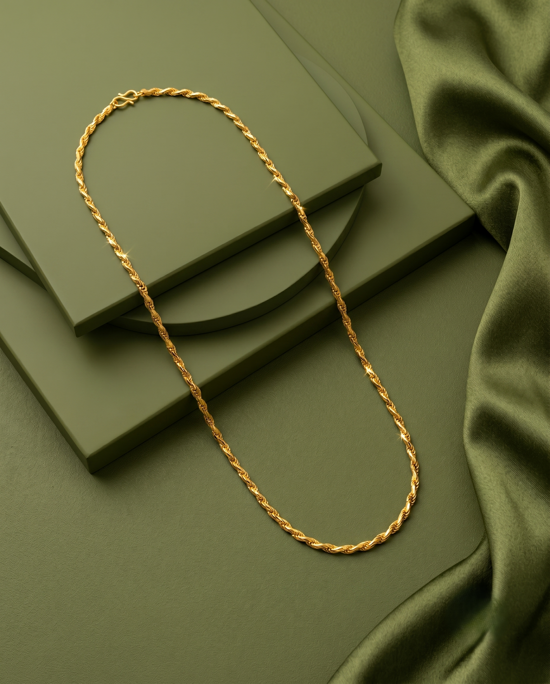 Premium Twist Daily Wear Chain for Women