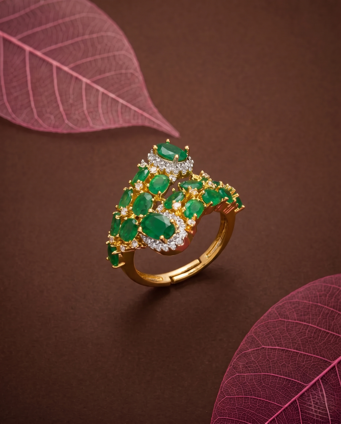 gulnaar-ruby-bloom-adjustable-ring
