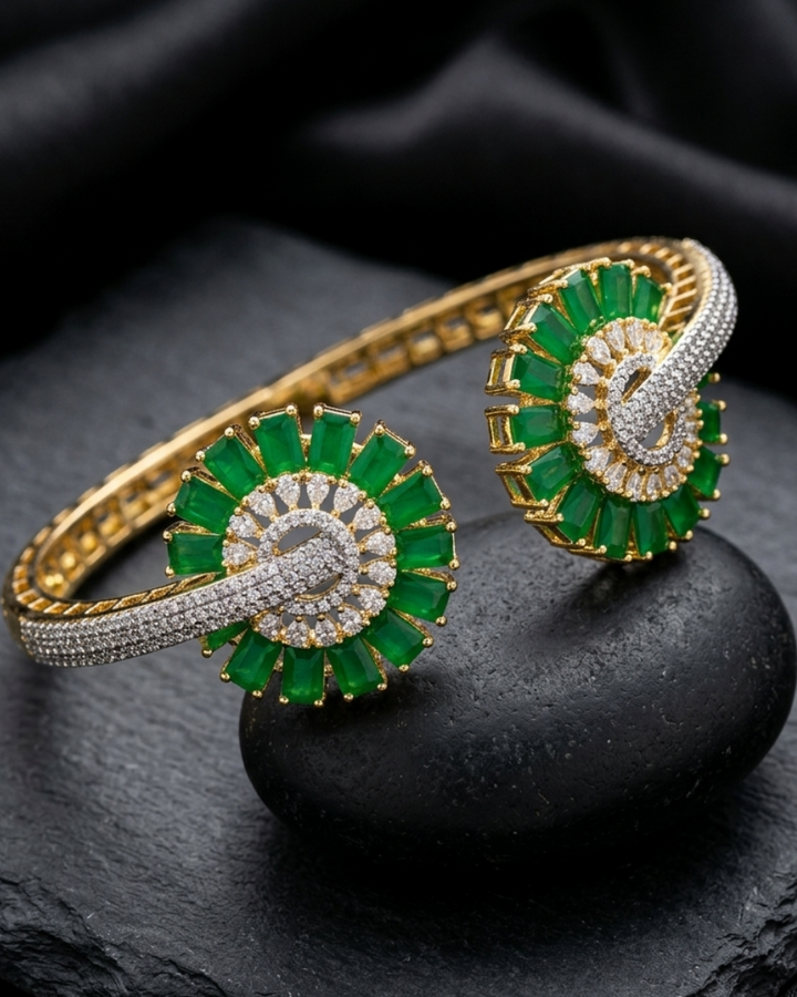 Zariya Elegance Kada Stone Designer Kada for Women