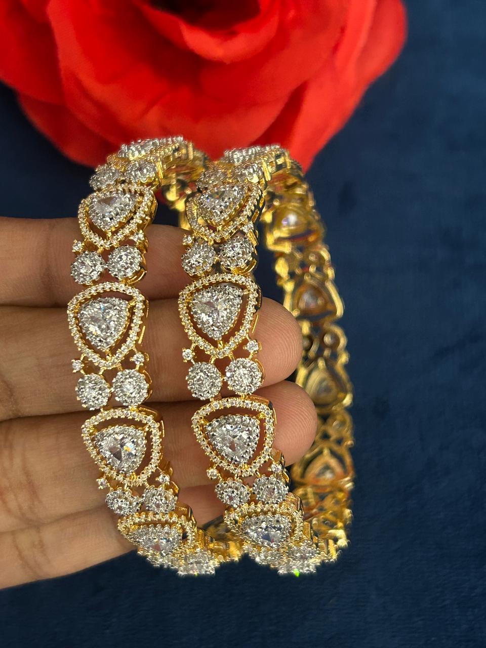 Tarakshi Diamond Bangles