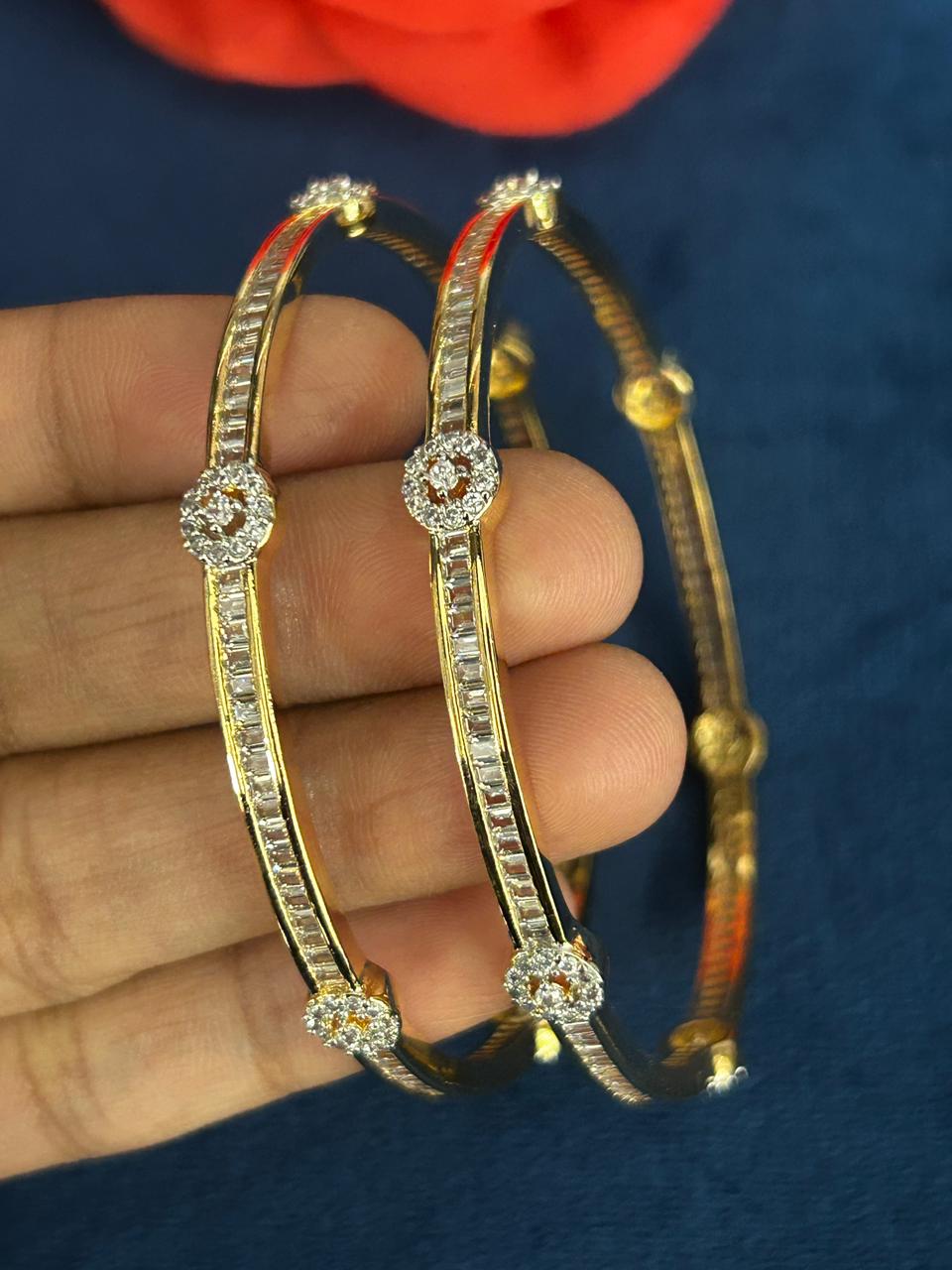 Jyotirekha Diamond Bangles