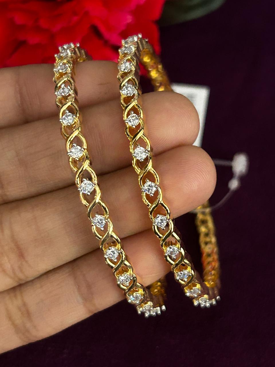 Swarnlata Diamond Bangles