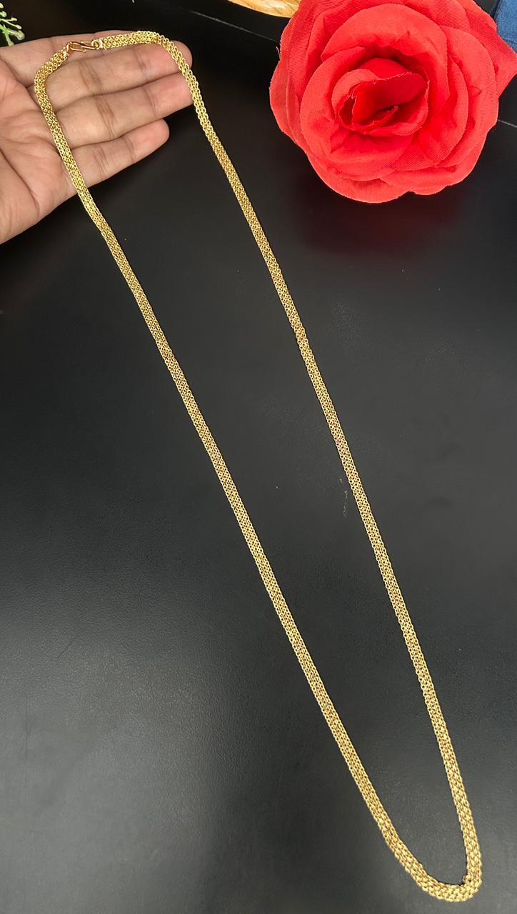 Aarini Luxe Gold-Tone Daily Wear Chain