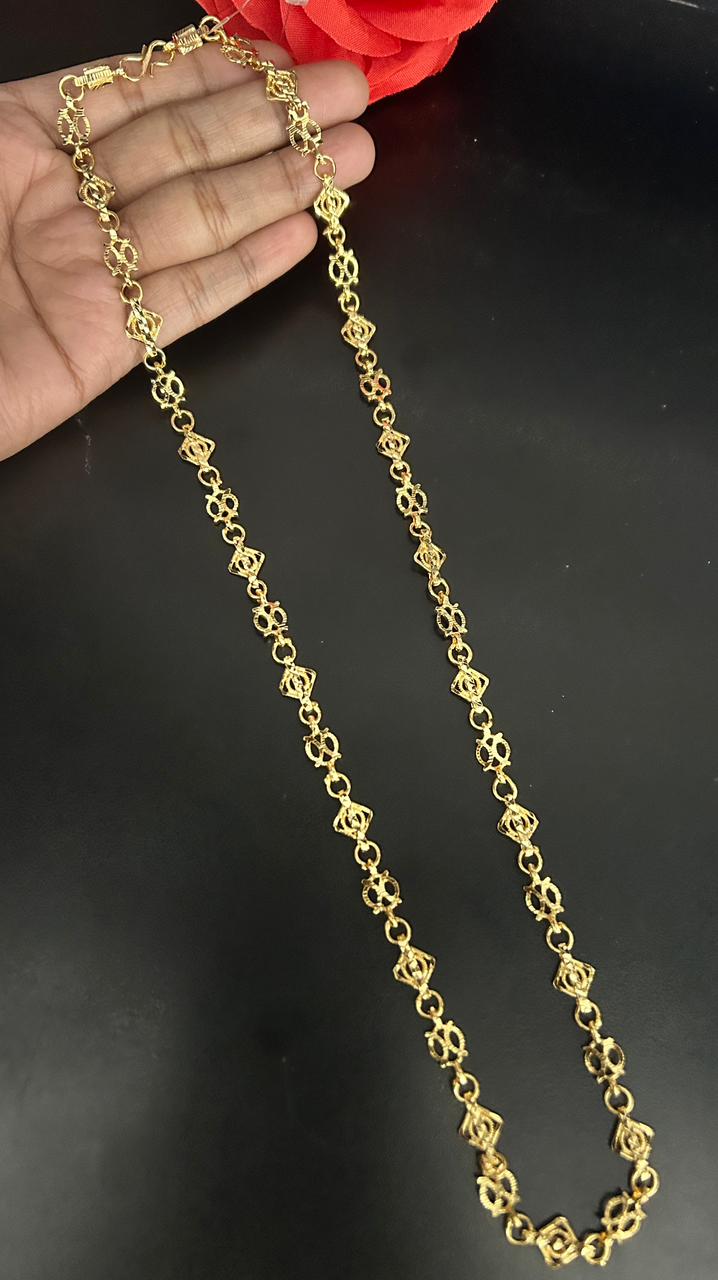 Varnika Luxe Designer Gold-Tone Chain