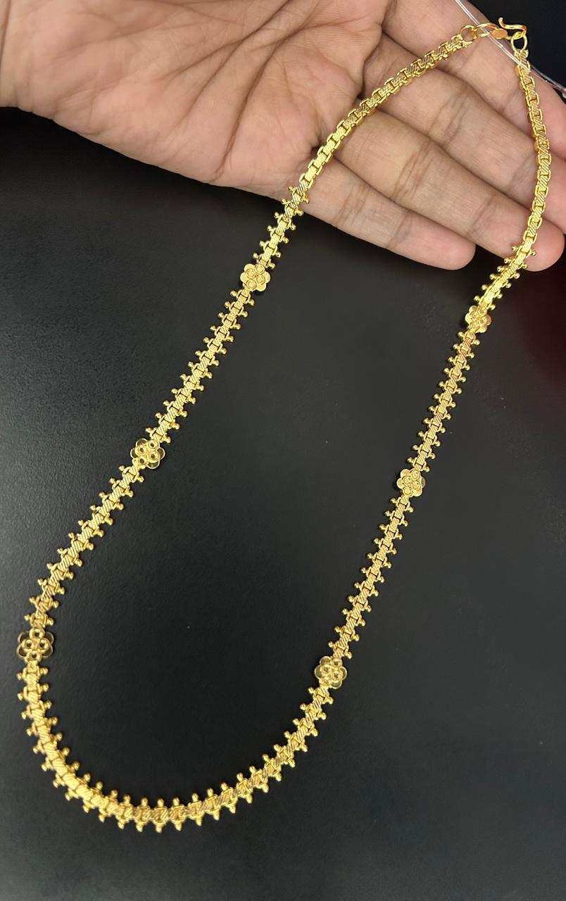 Pushpa Rekha Traditional Daily Wear Chain for Women