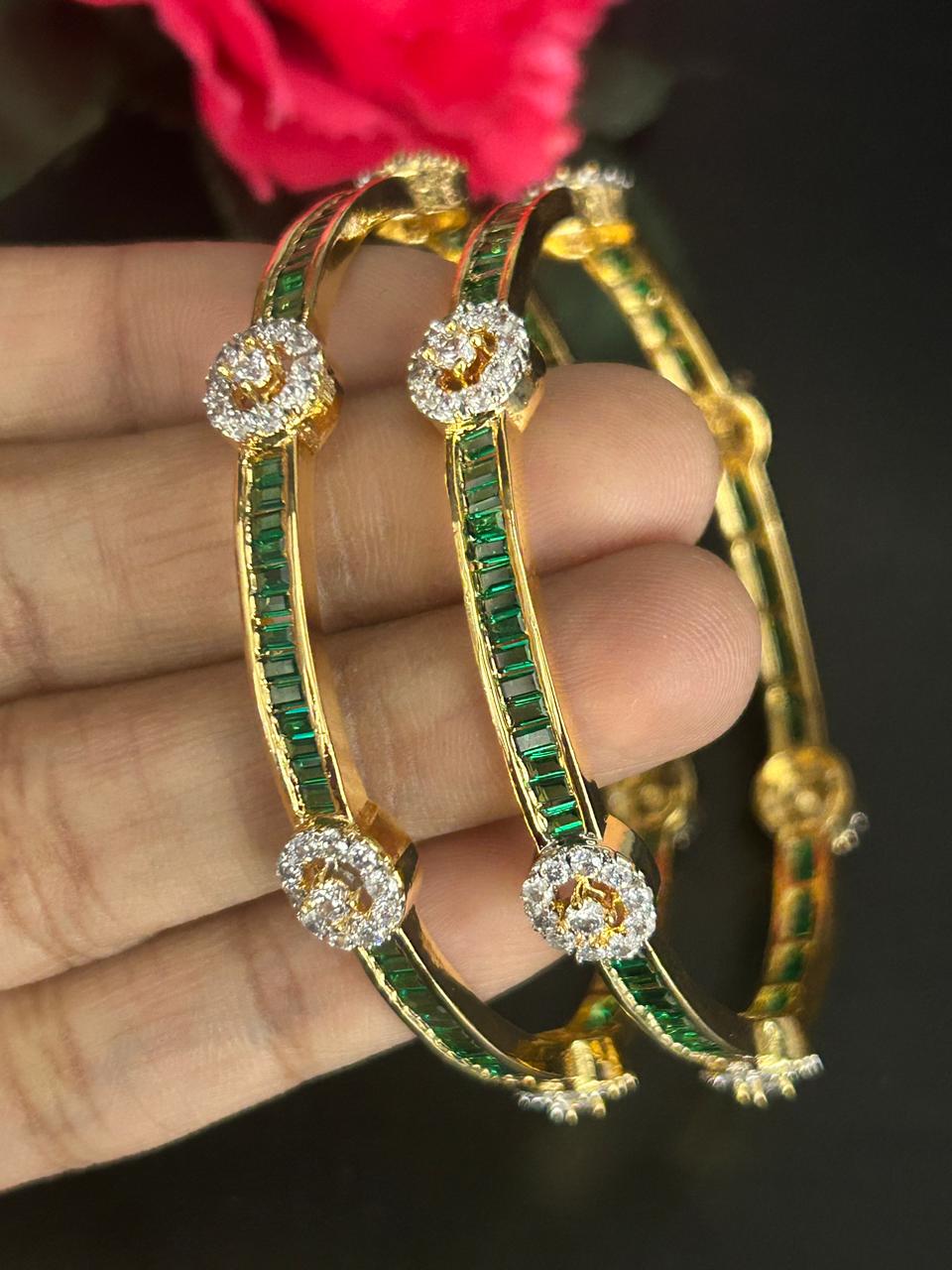 Neelakshi Royale Sapphire Bangles for Women