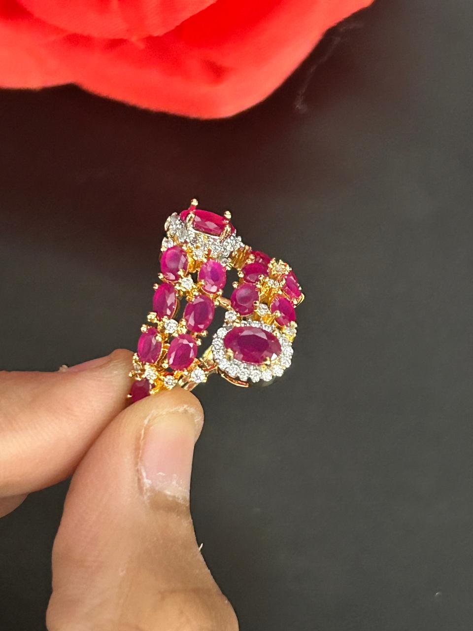 gulnaar-ruby-bloom-adjustable-ring