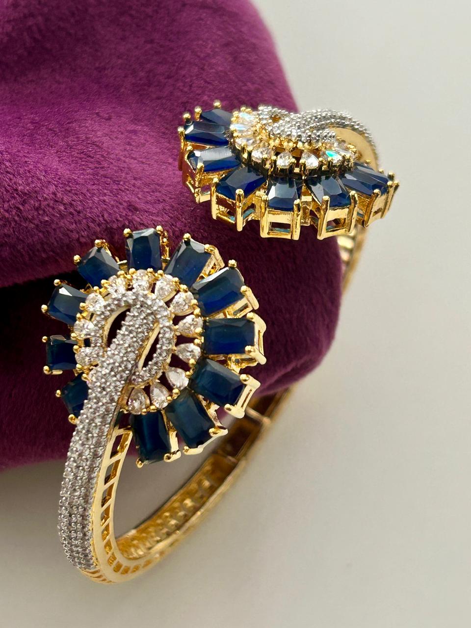 Zariya Elegance Kada Stone Designer Kada for Women