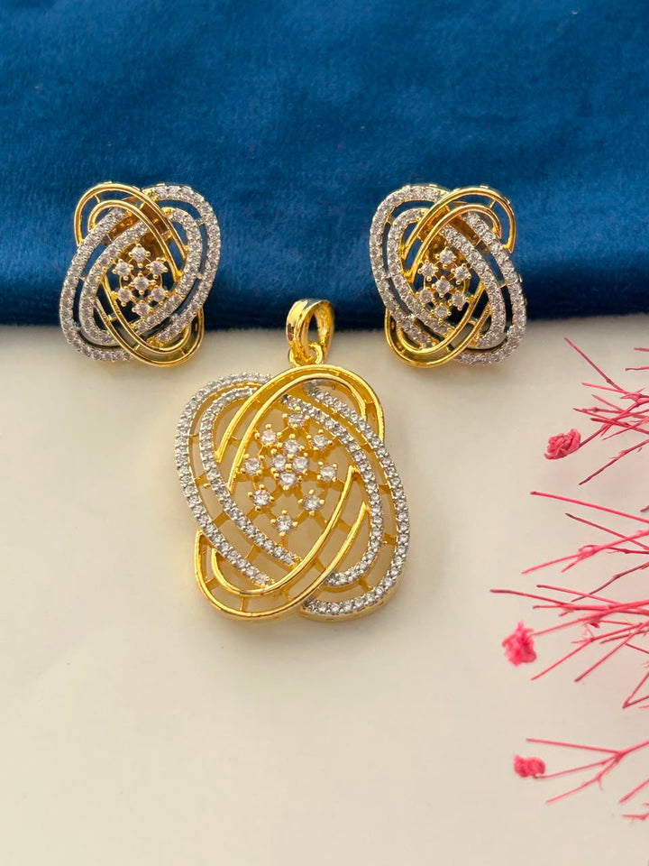 Nakshatra Orbit Pendant Set