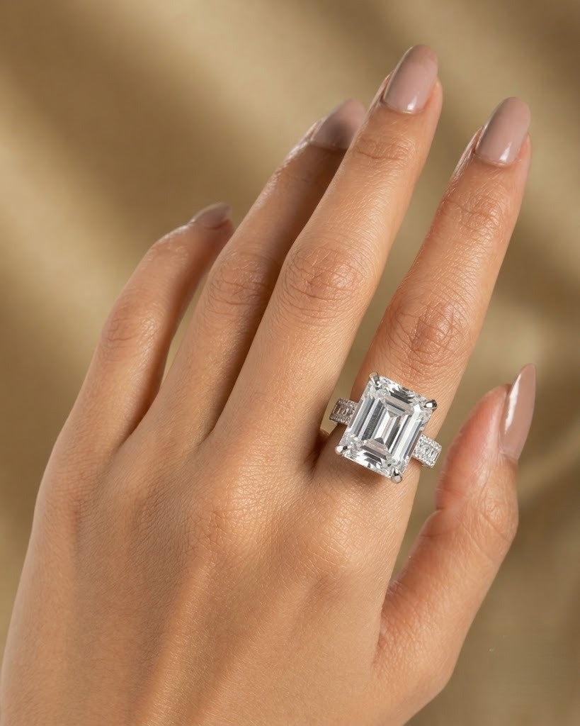 Aarvika Royale Solitaire  Statement Ring