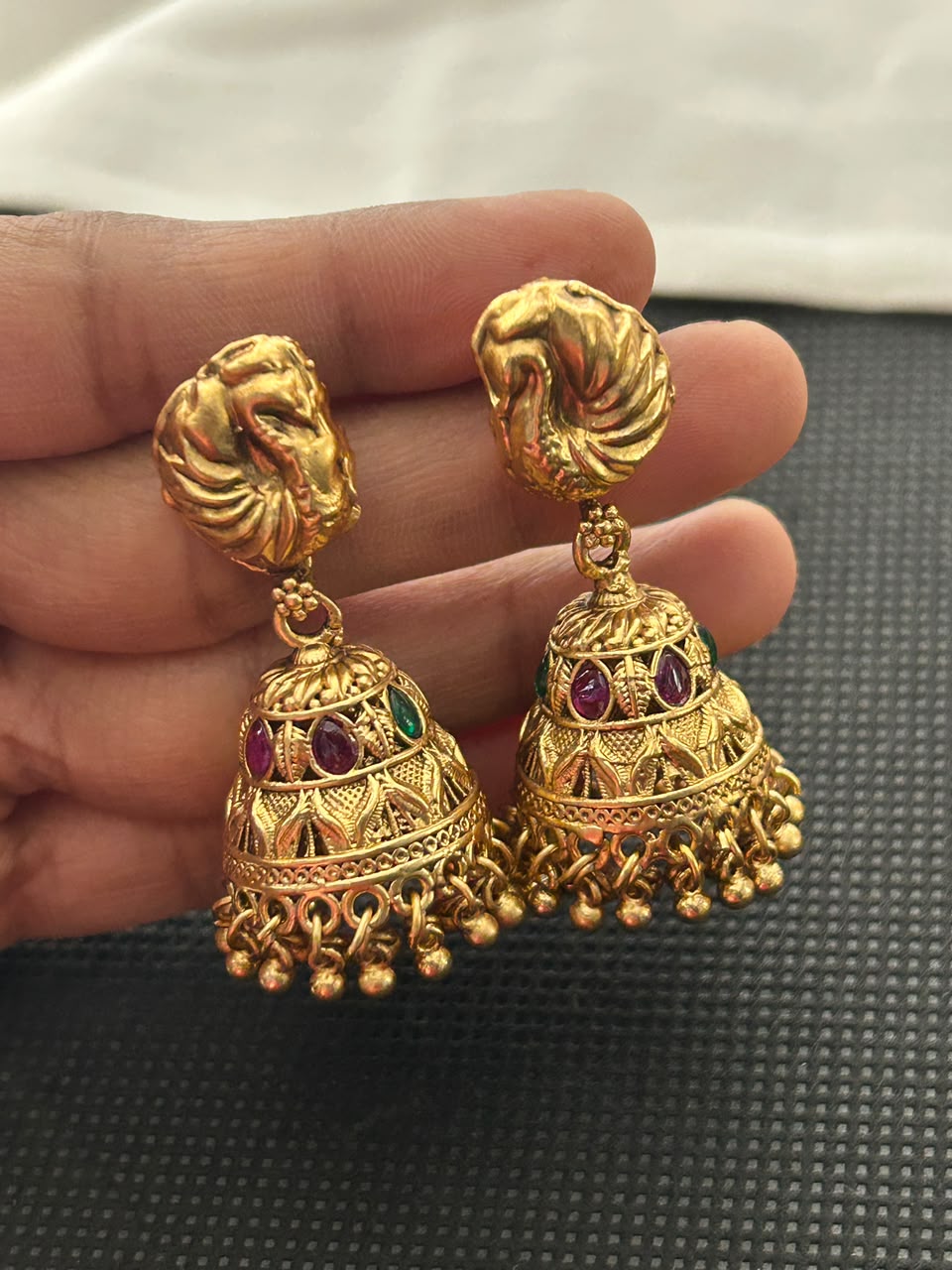 Mahalakshmi Vaibhav Temple Necklace Set