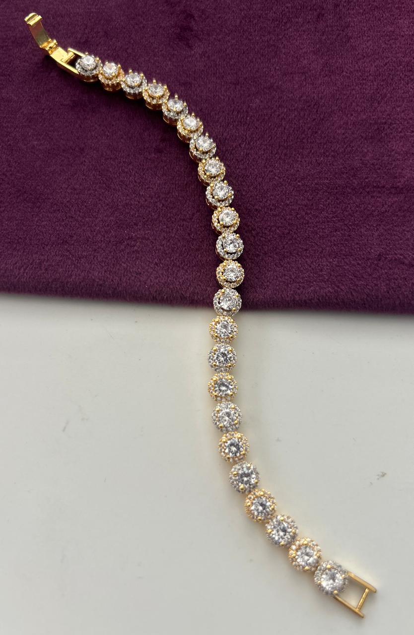 Iraana Halo Spark AD Tennis Bracelet