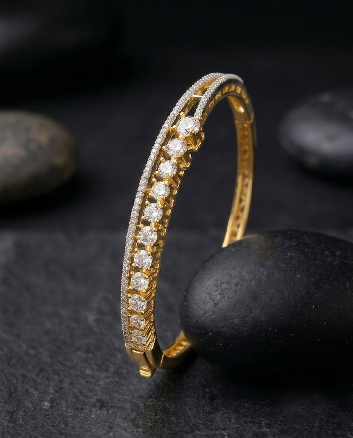 Ruhaniya Ruby Radiance AD Openable Bracelet