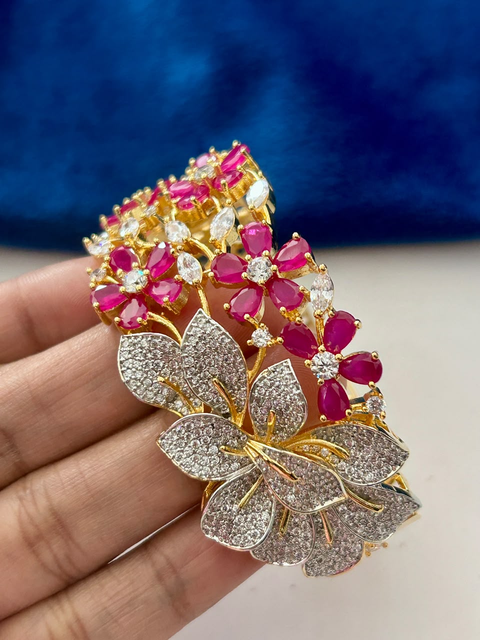Gulnaar Blossom Floral Bracelet For Women