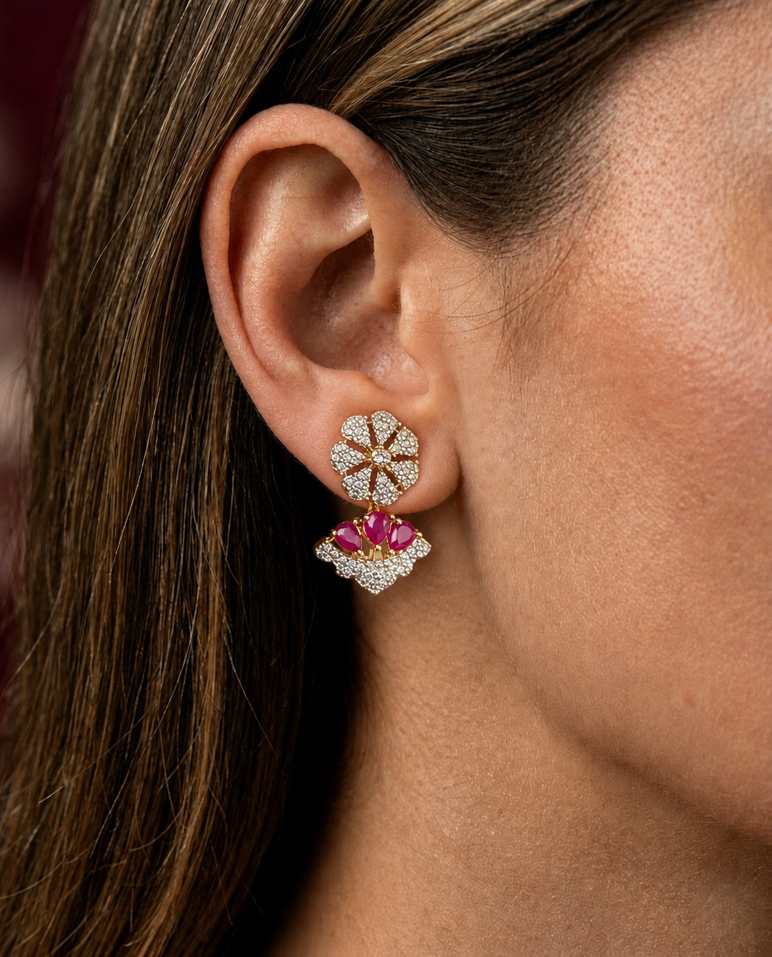Avira Bloom Drop Earrings