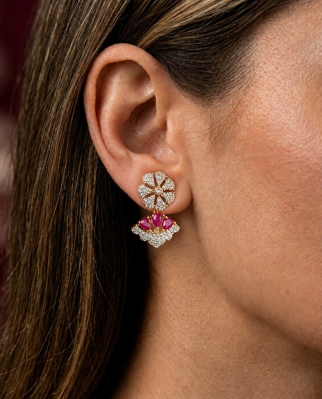 Avira Bloom Drop Earrings