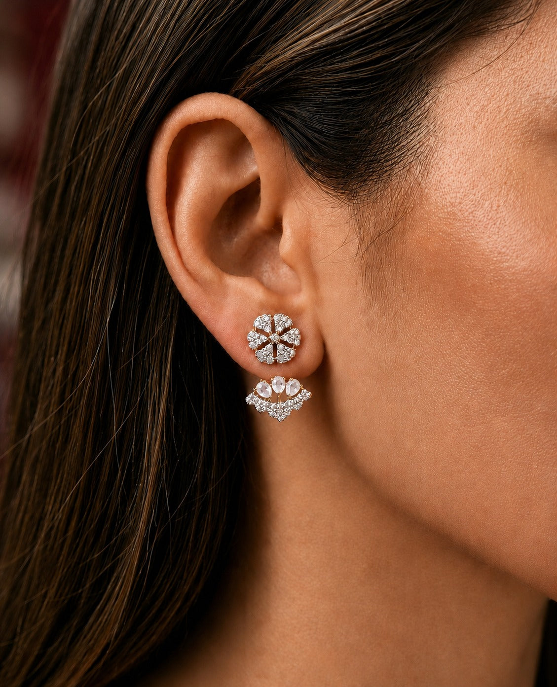 Avira Bloom Drop Earrings