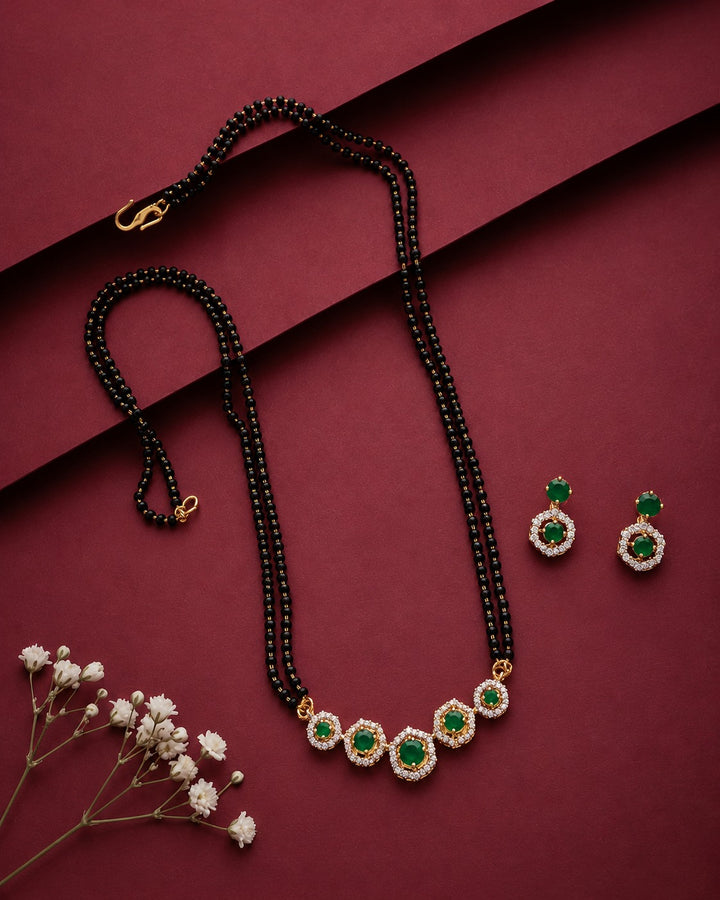 Kiara Diamond Glow Mangalsutra Set