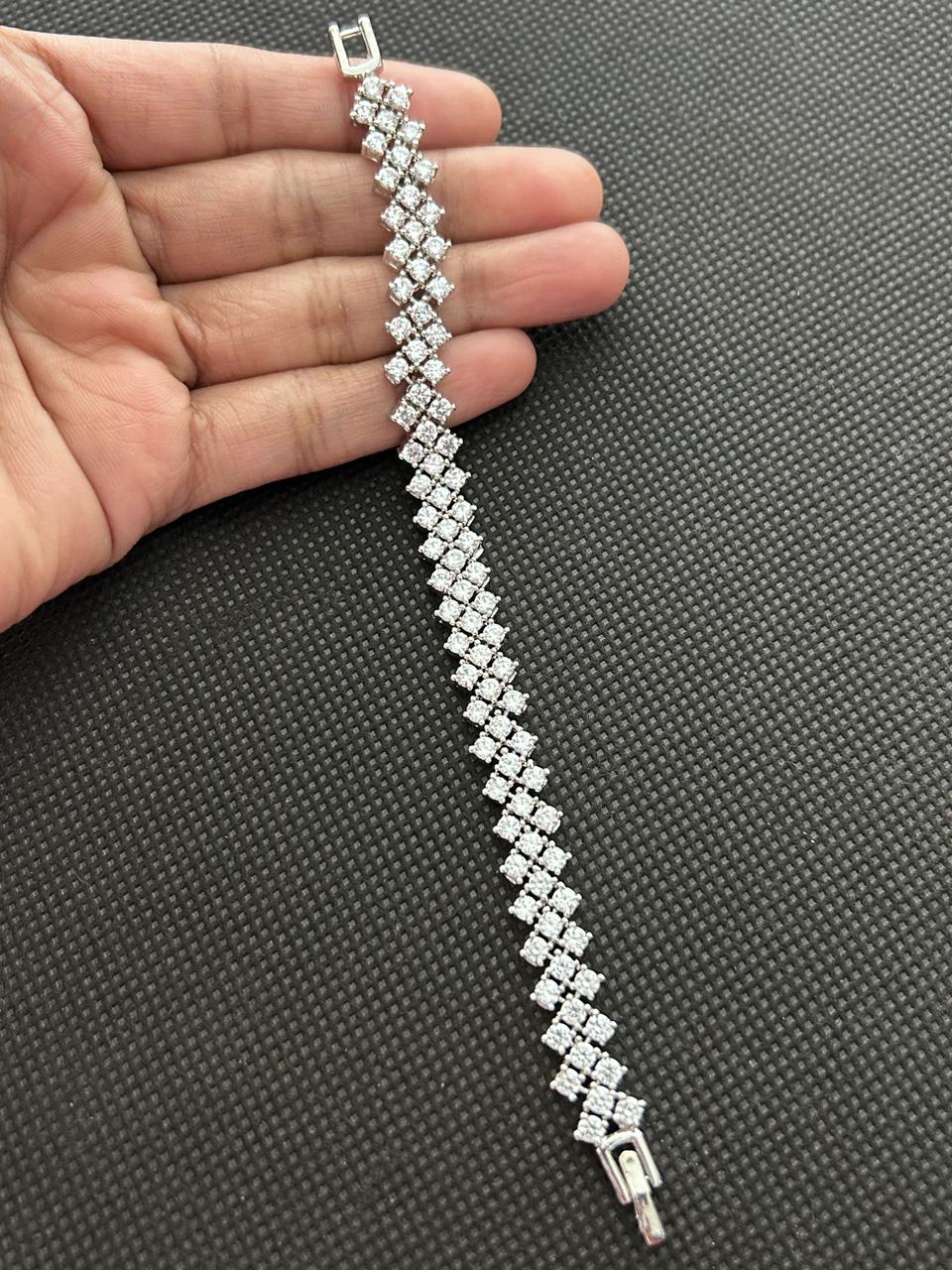 Zara Diamond-Look  Bracelet For Women