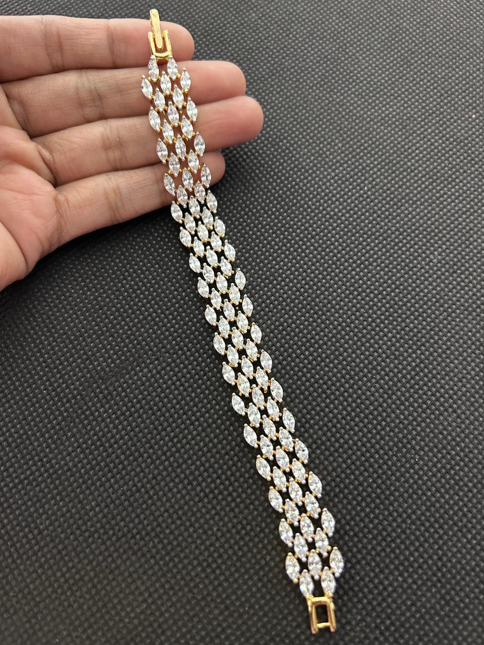 Celestia Marquise Cascade Bracelet
