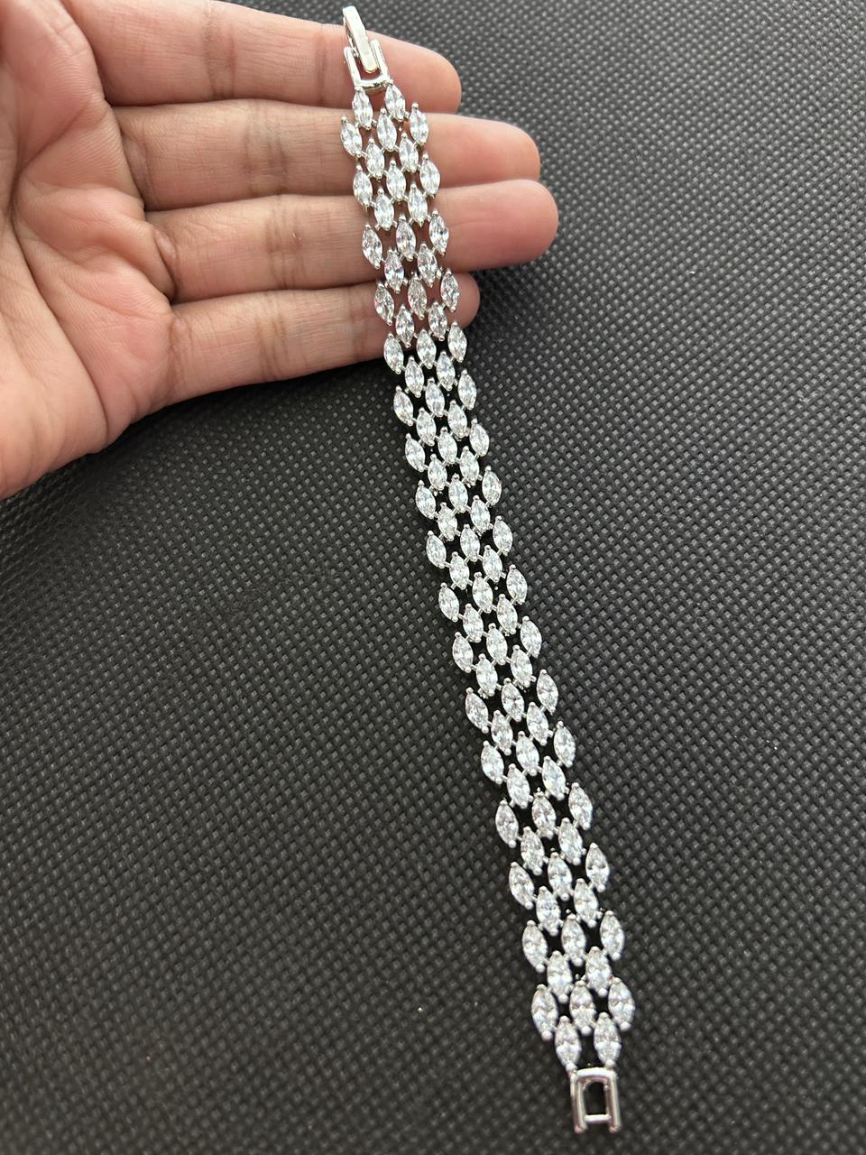 Celestia Marquise Cascade Bracelet