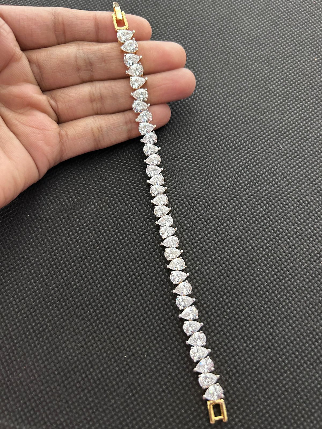 Zivara Teardrop Luxe Tennis Bracelet