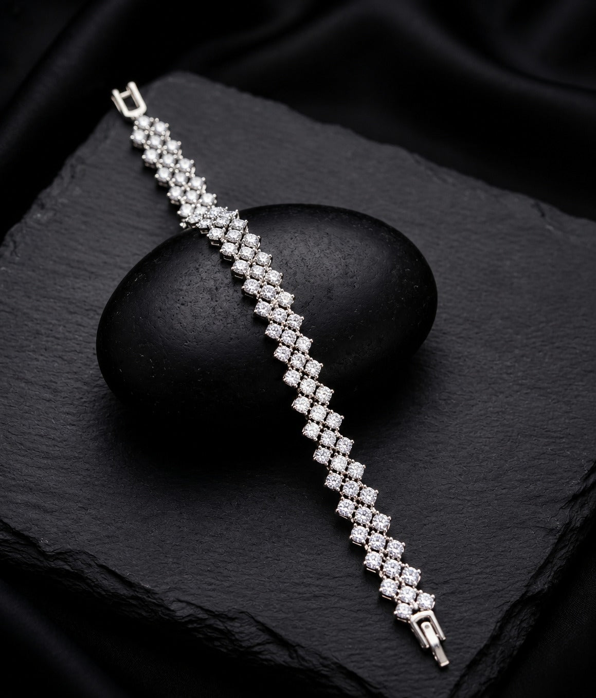 Zara Diamond-Look  Bracelet For Women